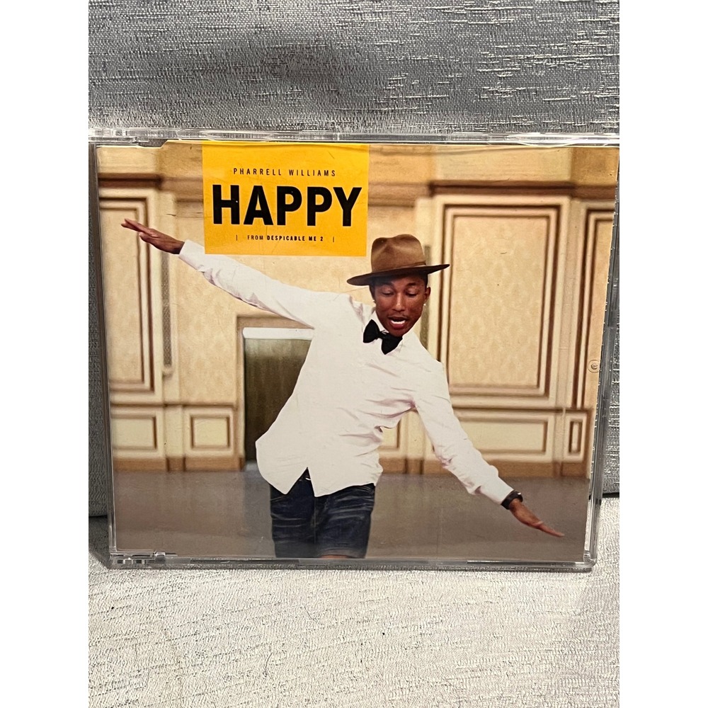 Pharrell Williams Happy CD Single Despicable Me 2 Soundtrack 888430372023